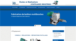 Desktop Screenshot of jpequipement.com